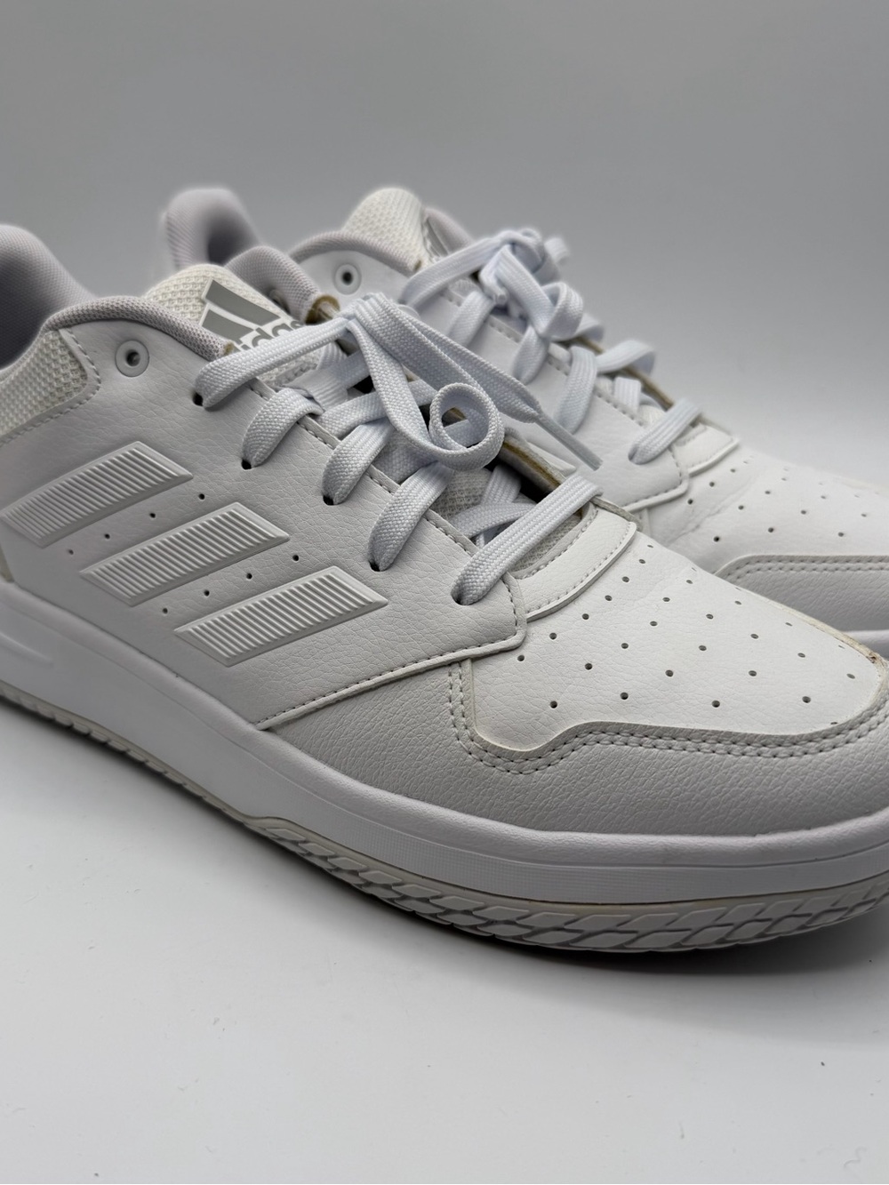 Adidas Gametalker EH2007 Cloudfoam Comfort White Sneakers Men's Size 10